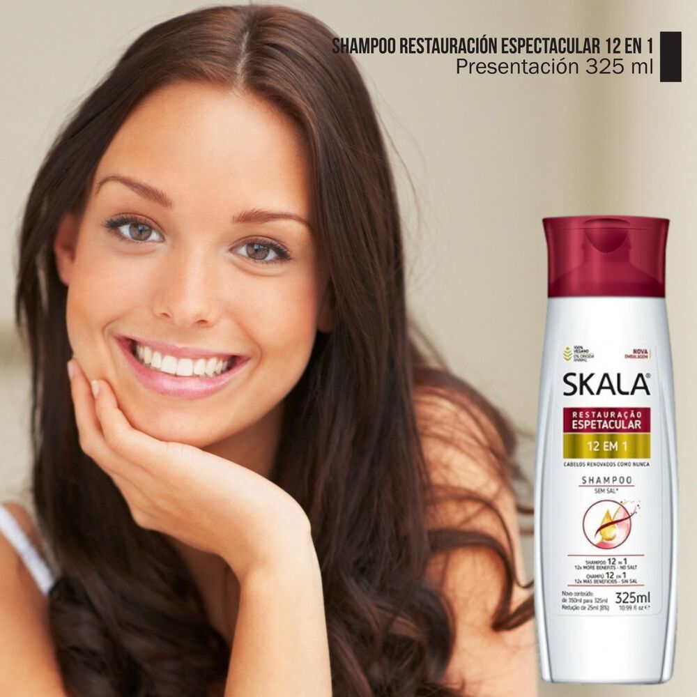 Shampoo Restauraci&oacute;n 12 En 1 Skala 325 Ml image number 4.0