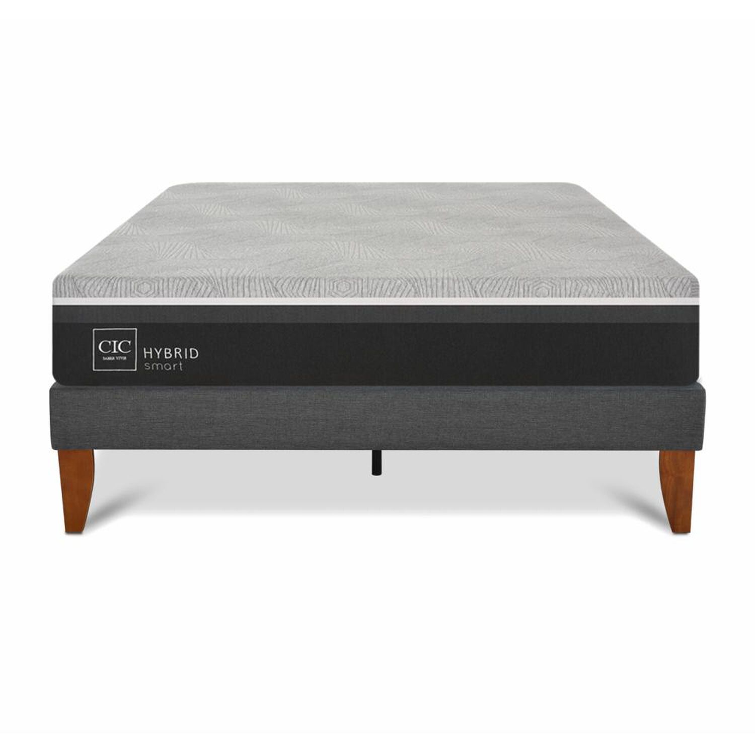 Cama Europea Cic Ce Box Hybrid Infinity / 2 Plazas / Base Normal image number 0.0