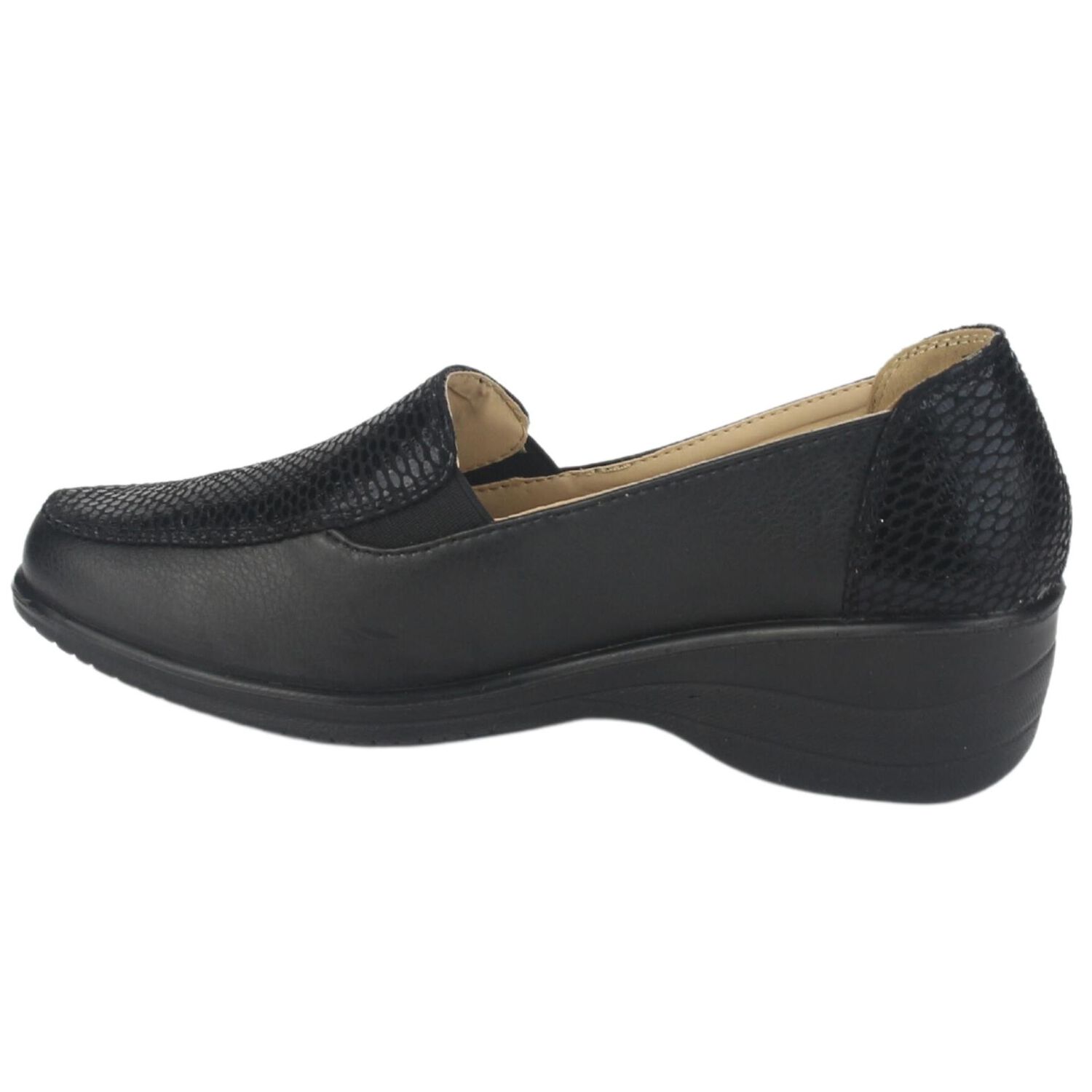 Zapato Chalada Mujer Oscar-1 Negro Comfort image number 1.0