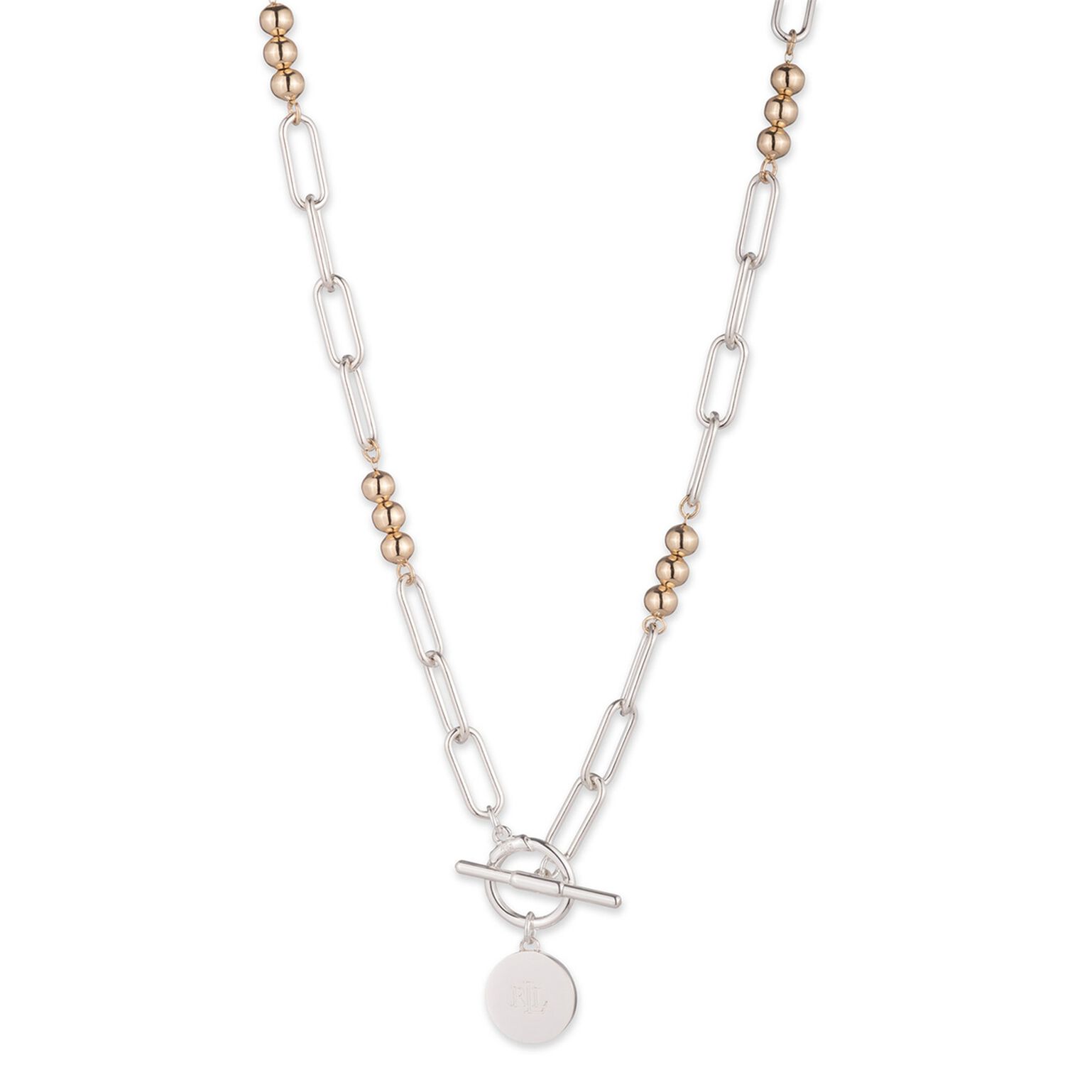 Collar Lauren Ralph Lauren 14n00588 Plateado image number 0.0