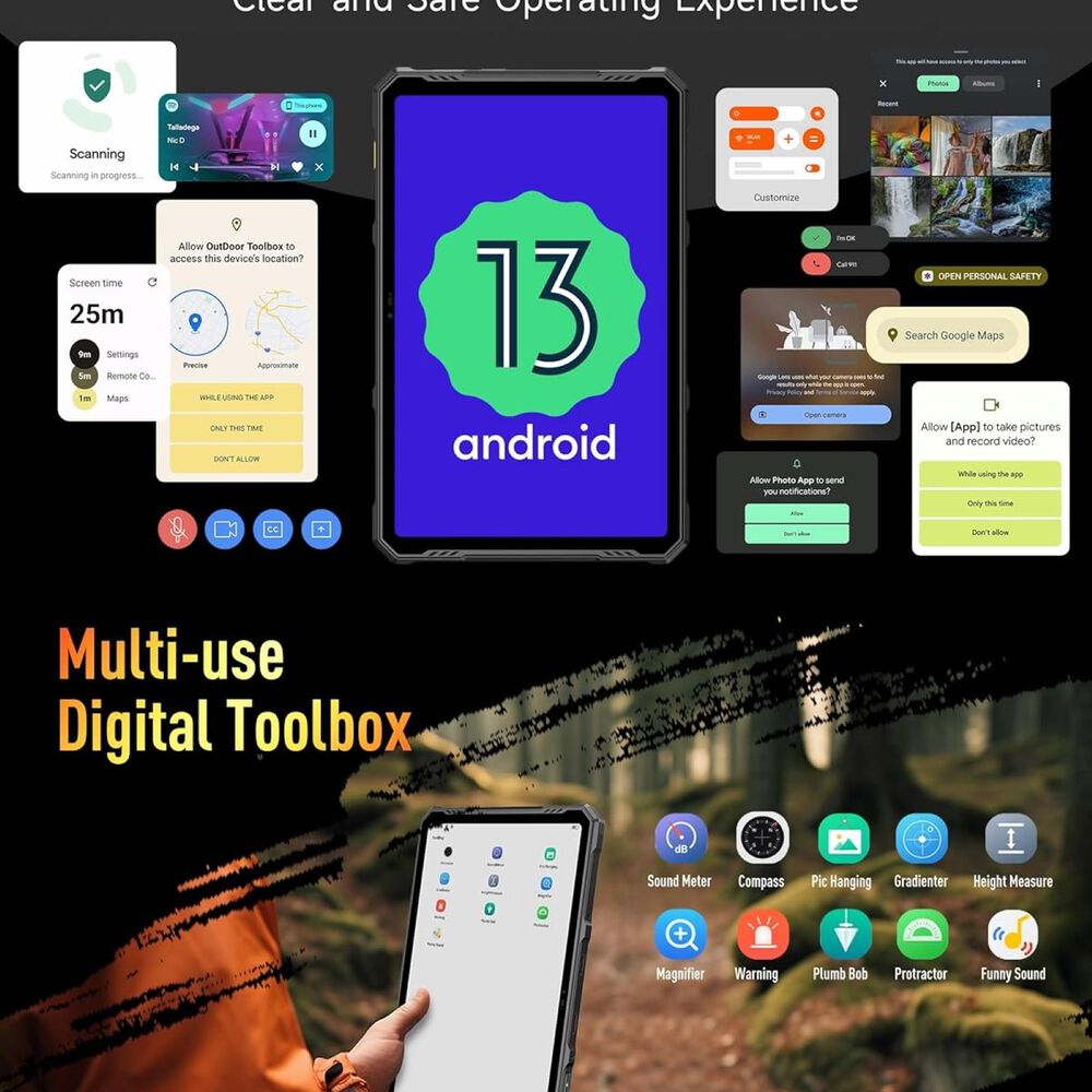 Ulefone Armor Pad 3 Pro - Tablet 4g Industrial Ip68 Militar image number 8.0