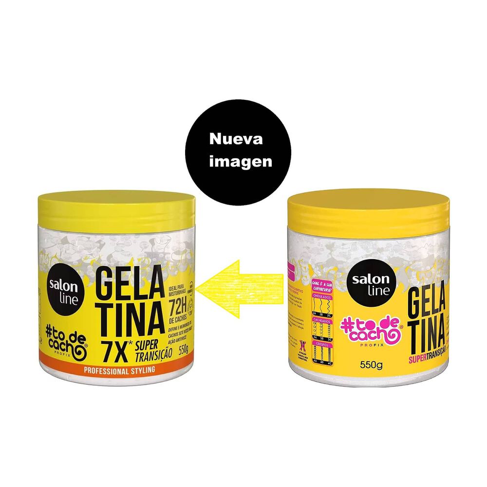 To De Cacho Gel Super Transicion 550g Salon Line image number 4.0