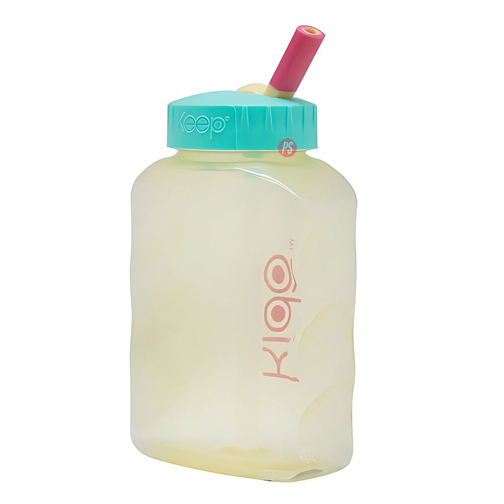 Botella Toma Jugo Niños Bombilla Kido Colores - Ps image number 1.0