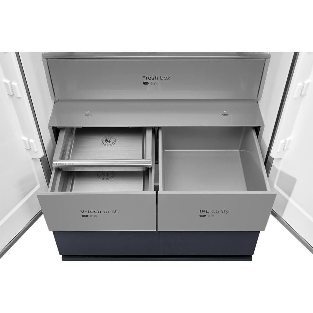 Refrigerador PERFECT FIT French Door Midea MDRFD705BIE70 / No Frost / 526 Litros / D image number 3.0