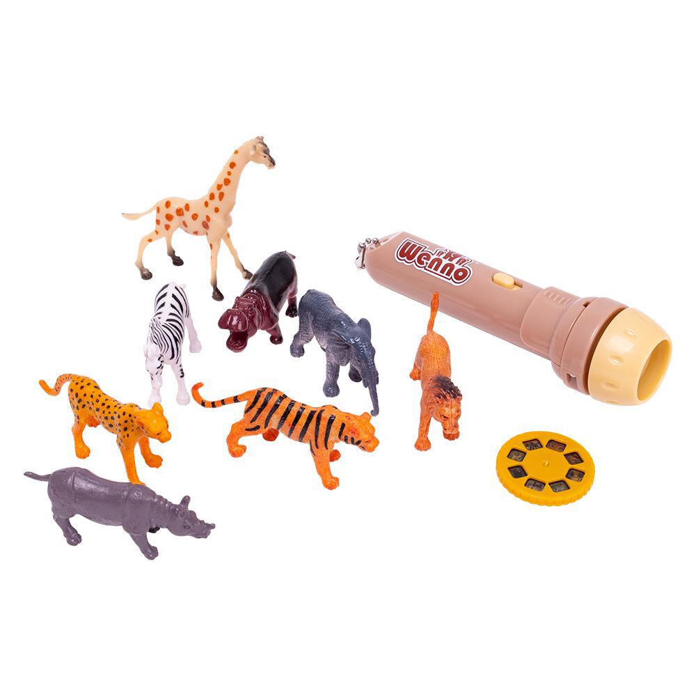 Linterna Con Proyección Animales Salvajes image number 1.0