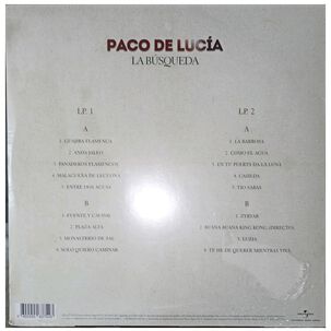 Paco De Lucia - La Busqueda (2lp) (picture Disc) | Vinilo