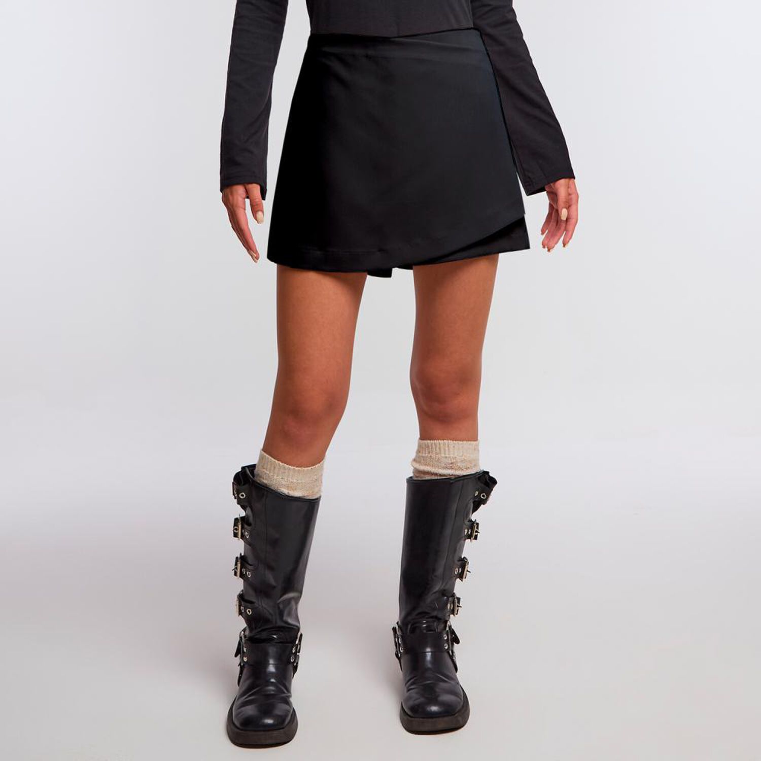 Falda Short Tiro Medio Skinny Mujer Freedom image number 0.0