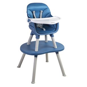 Silla De Comer Baby Desk 3 & 1 Azul