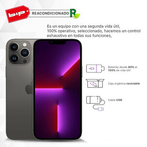 Iphone 13 Pro Graphite 128gb - Reacondicionado Grado A
