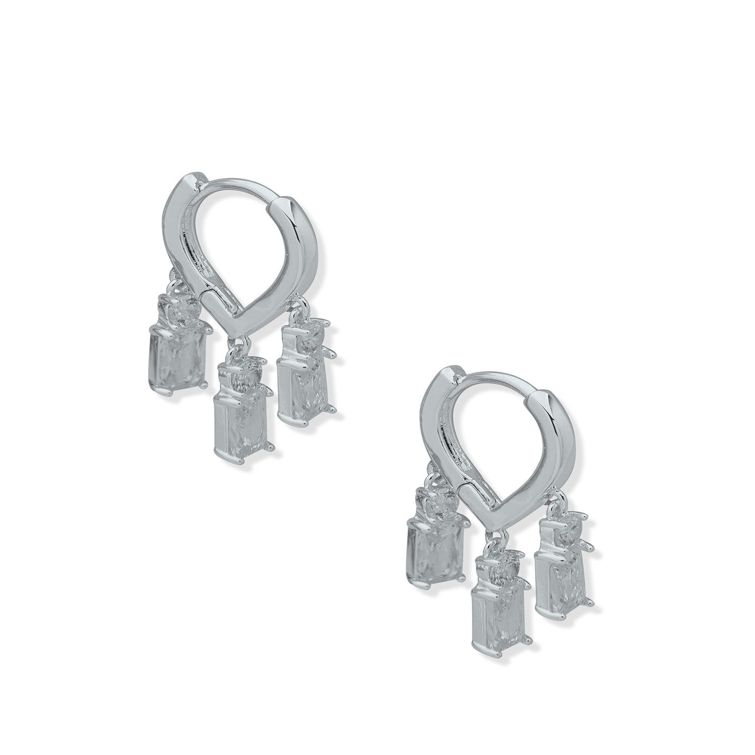Aros Anne Klein Plateado Mujer 01g00686 image number 1.0