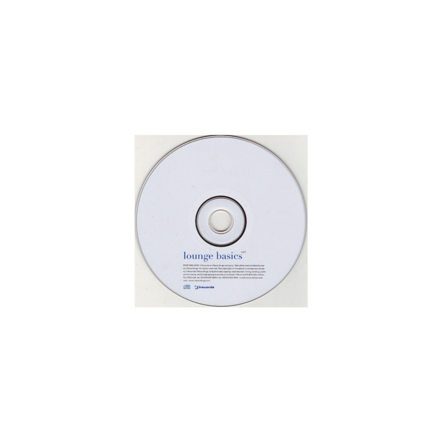 Lounge Basics - Lounge Basics Vol.1 | Cd image number 2.0