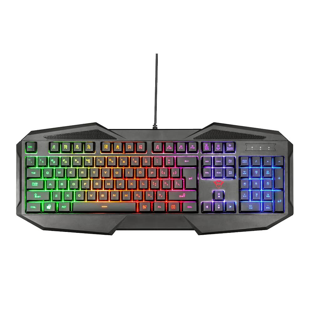 Teclado Trust Gaming Gxt 830-rw Rgb Multimedia Anti-ghosting image number 1.0