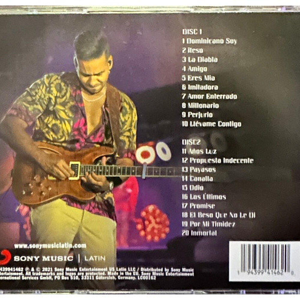 Romeo Santos - Utopia: Live From Metlife Stadium (deluxe Edition) (2cd) | Cd image number 3.0