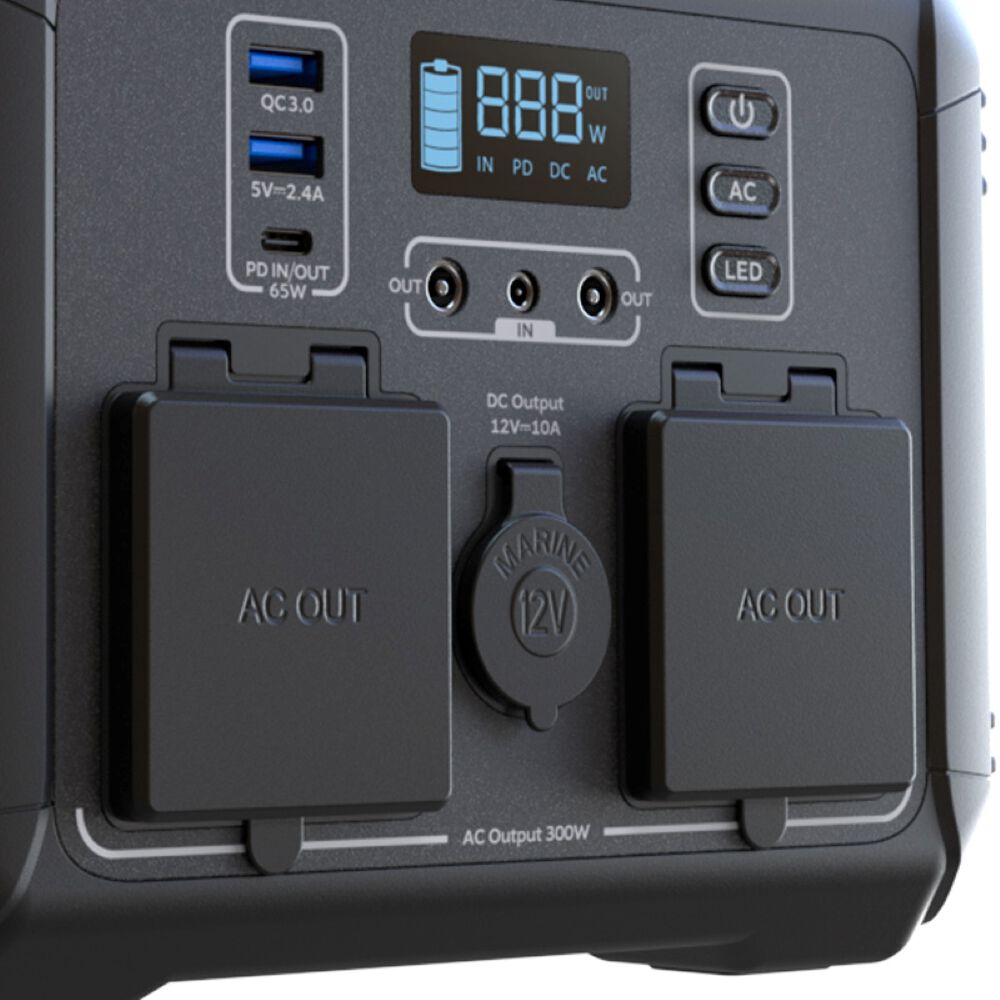 Power Station Portatil Forza Fpp-t302-i 300w Tomas 2ac/6dc image number 2.0