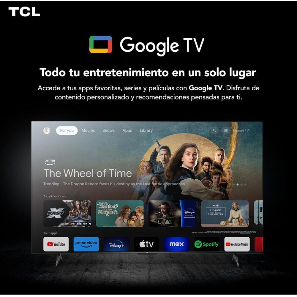 Qled 43" TCL 43T6C / Ultra HD 4K / Smart TV image number 5.0