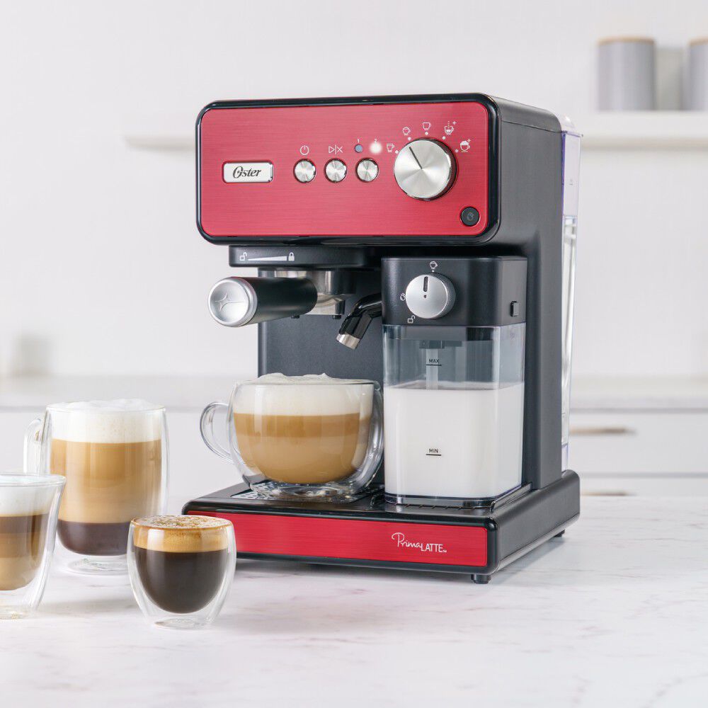 Cafetera Automática Oster Primalatte Roja Bvstem6604r image number 5.0