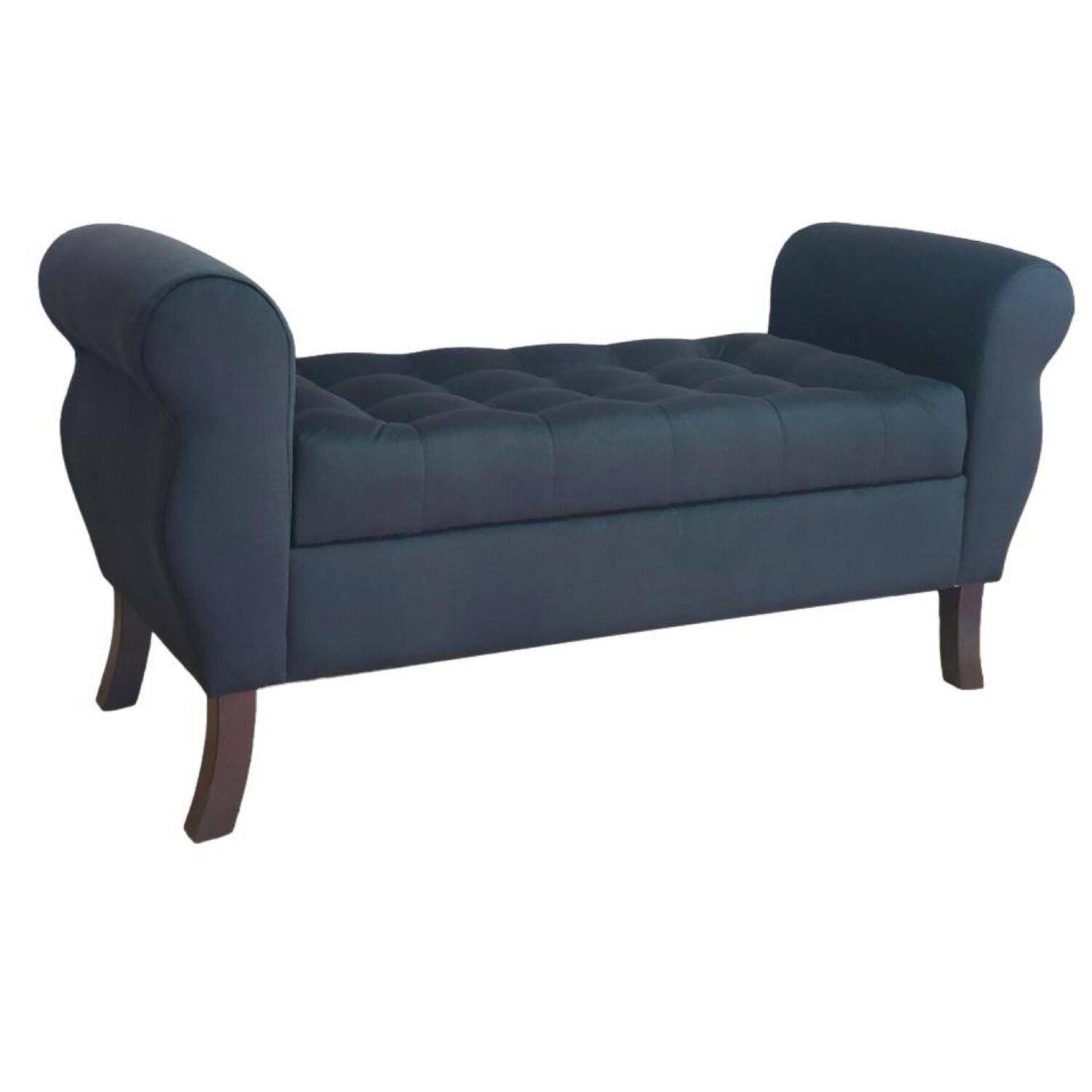 Banqueta Baul Diva Color Negro image number 2.0