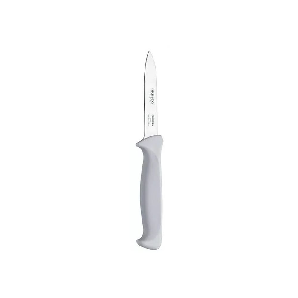 Cuchillo Para Legumbres 3 1/2" Precisión Brinox 2506/300 Mango Blanco image number 1.0