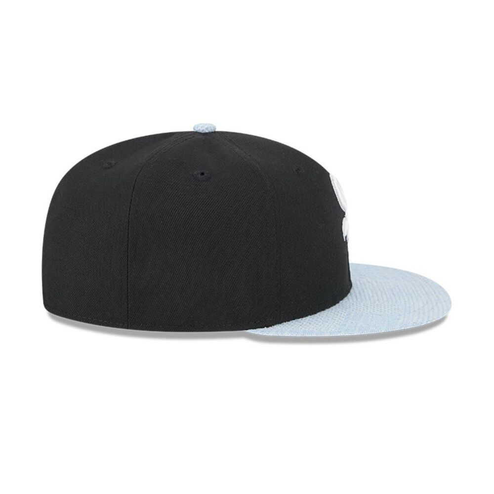 Gorra 59fifty Chicago White Sox Mlb Patch Denim Negro image number 5.0