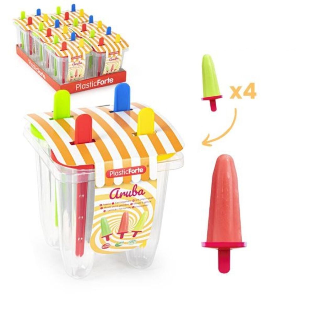 Molde Para Helado 4 Helados Polera Aruba No. 11 image number 1.0