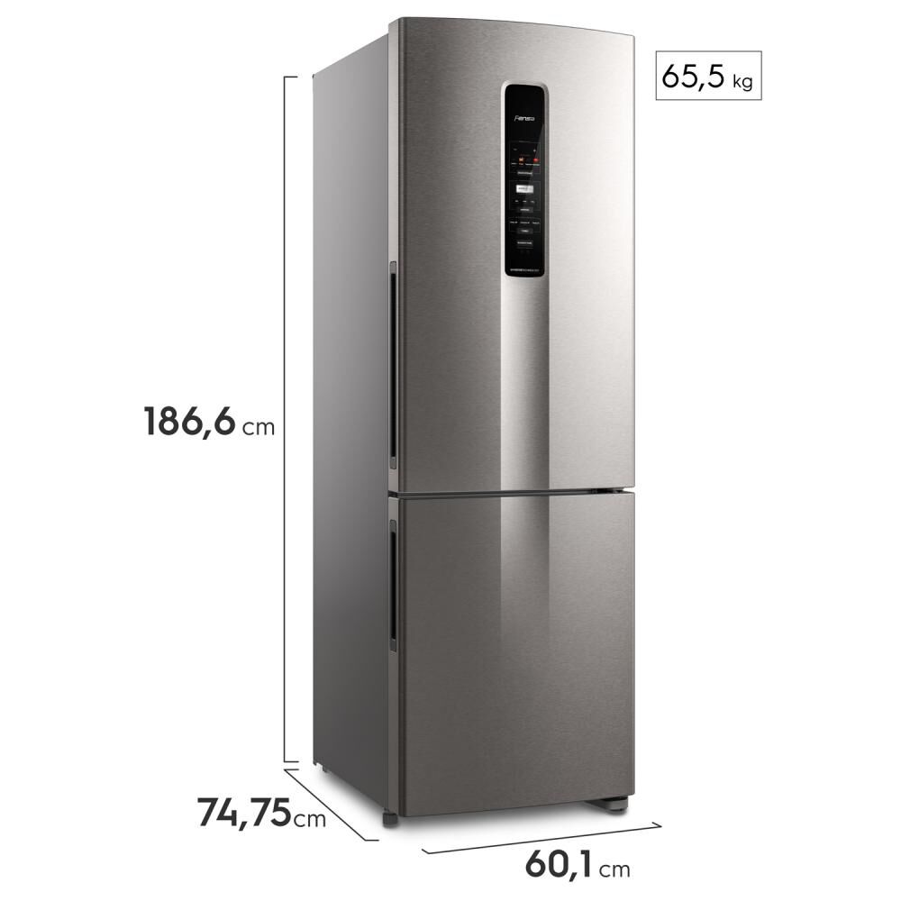 Refrigerador Bottom Freezer Fensa IB45S / No Frost / 400 Litros / A+ image number 2.0