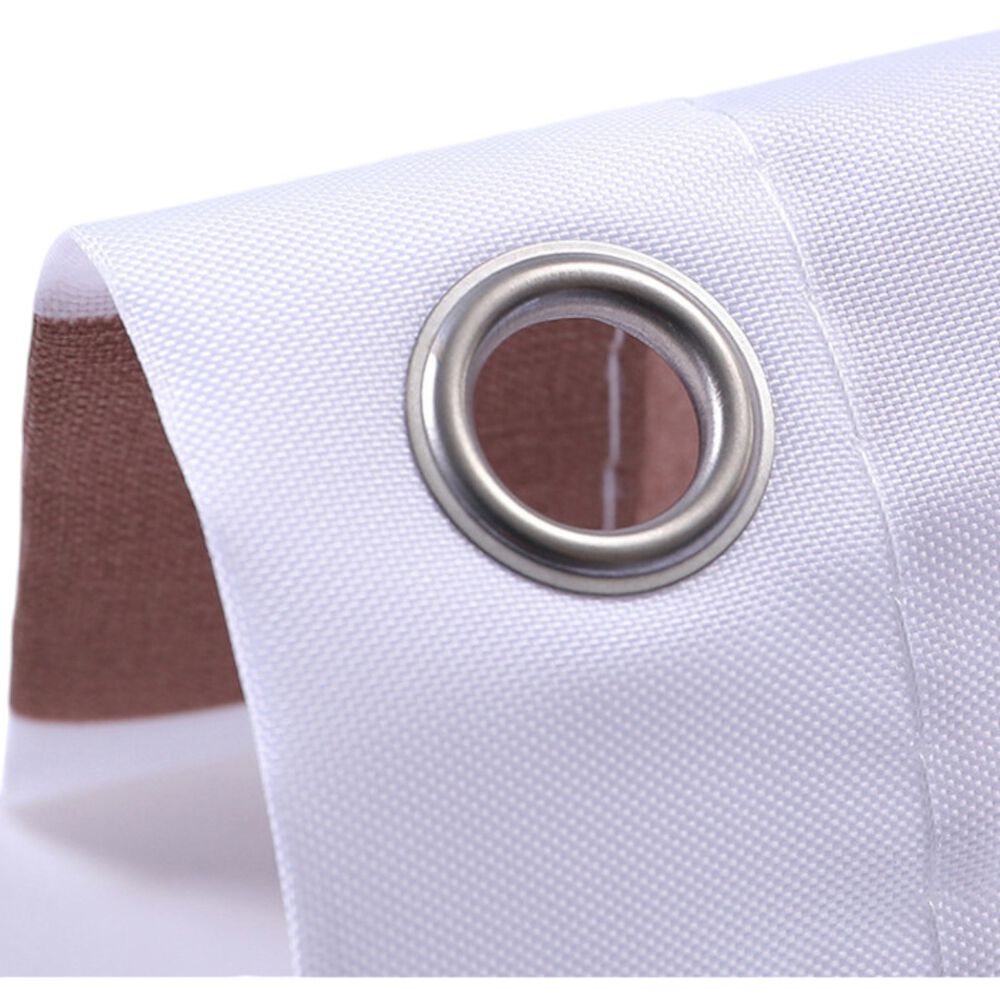 Juego De Ba&ntilde;o Set De 4 Piezas Cortina + Tapa Wc + 2 Alfombras Sb4p-8 image number 3.0