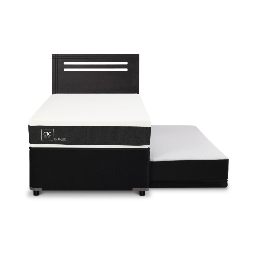 Cama Nido Cic Divan / 1.5 Plazas / Base Funcional + Respaldo image number 0.0