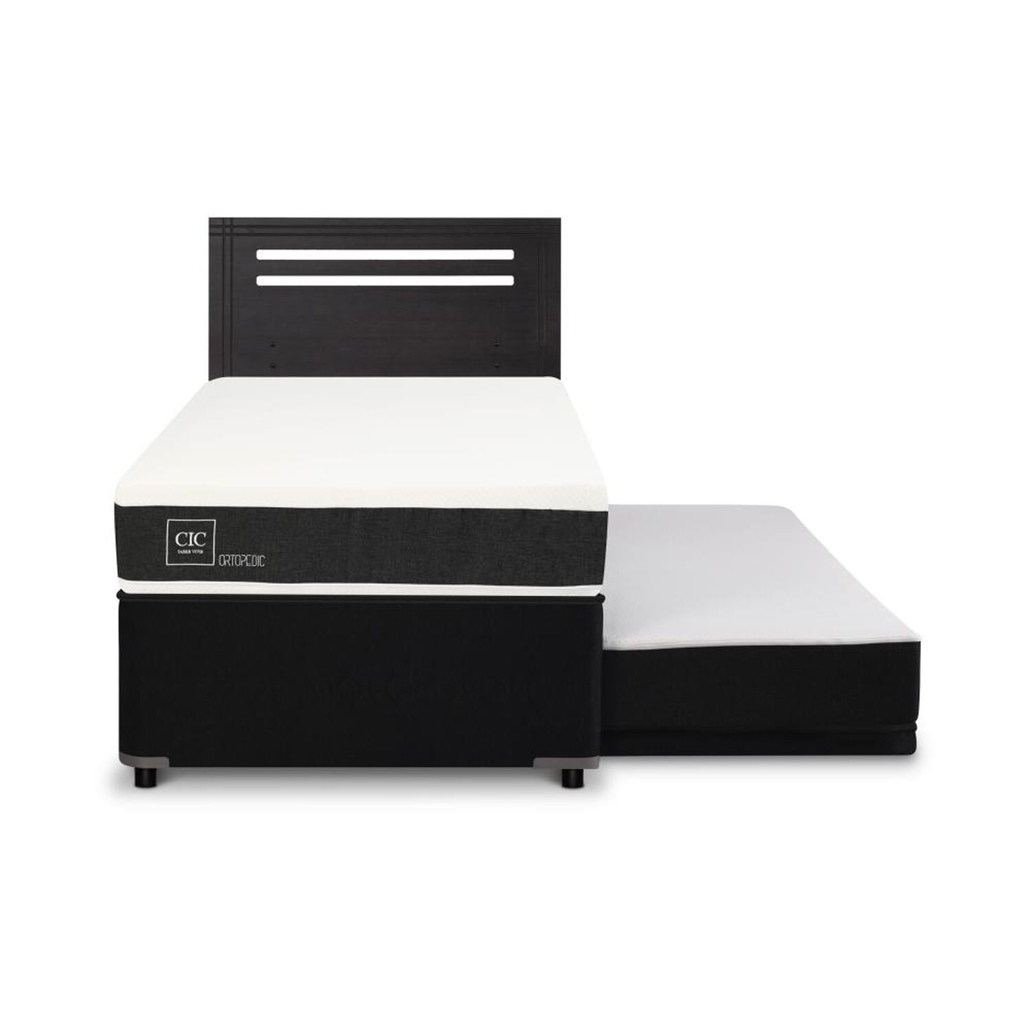 Cama Nido Cic Divan / 1.5 Plazas / Base Funcional + Respaldo image number 0.0
