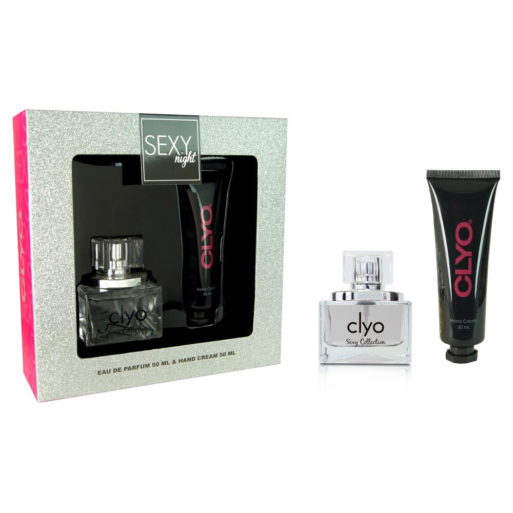 Estuche Perfume Clyo Sexy Night / 50 Ml / Edp + Hand Cream image number 0.0