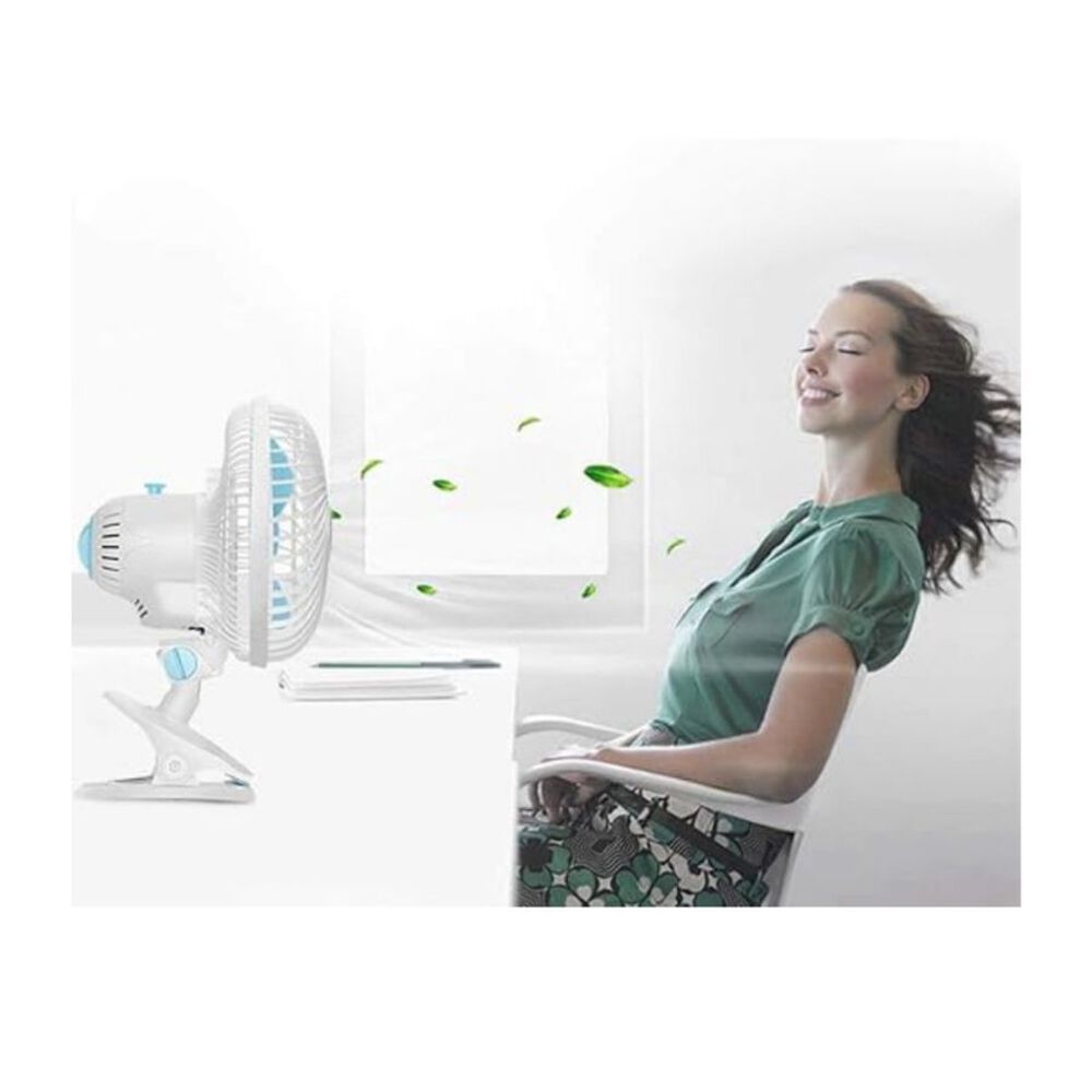 Mini Ventilador Clip Escritorio Práctico Y Eficiente image number 1.0
