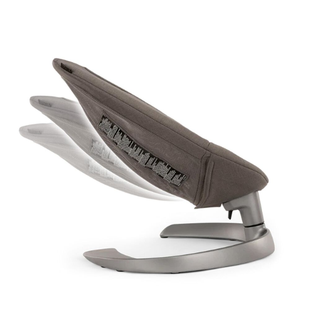 Silla Nido Baby Bouncer Leaf Grow Granite Nuna image number 1.0