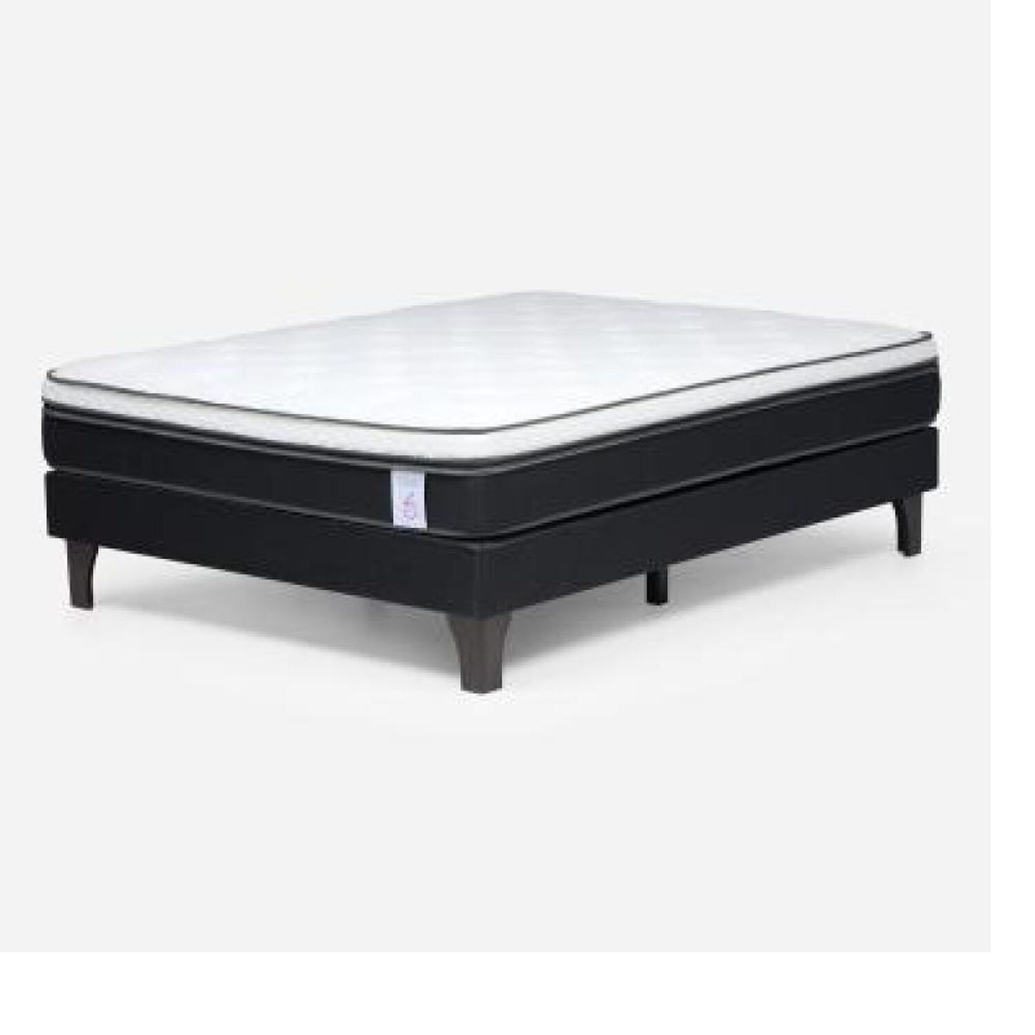 Cama Europea Rosen New Style 6 / 2 Plazas / Base Normal + Set De Maderas image number 10.0