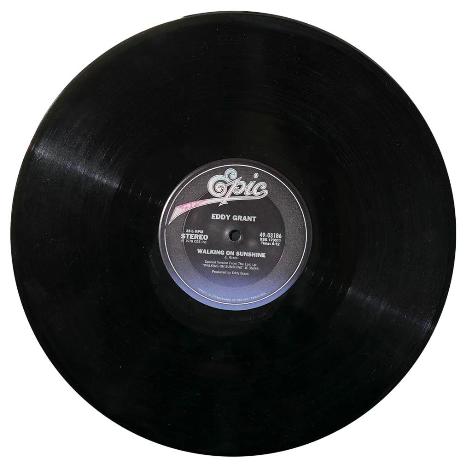 Eddy Grant - Walking On Sunshine | 12" Maxi Single Usado image number 2.0