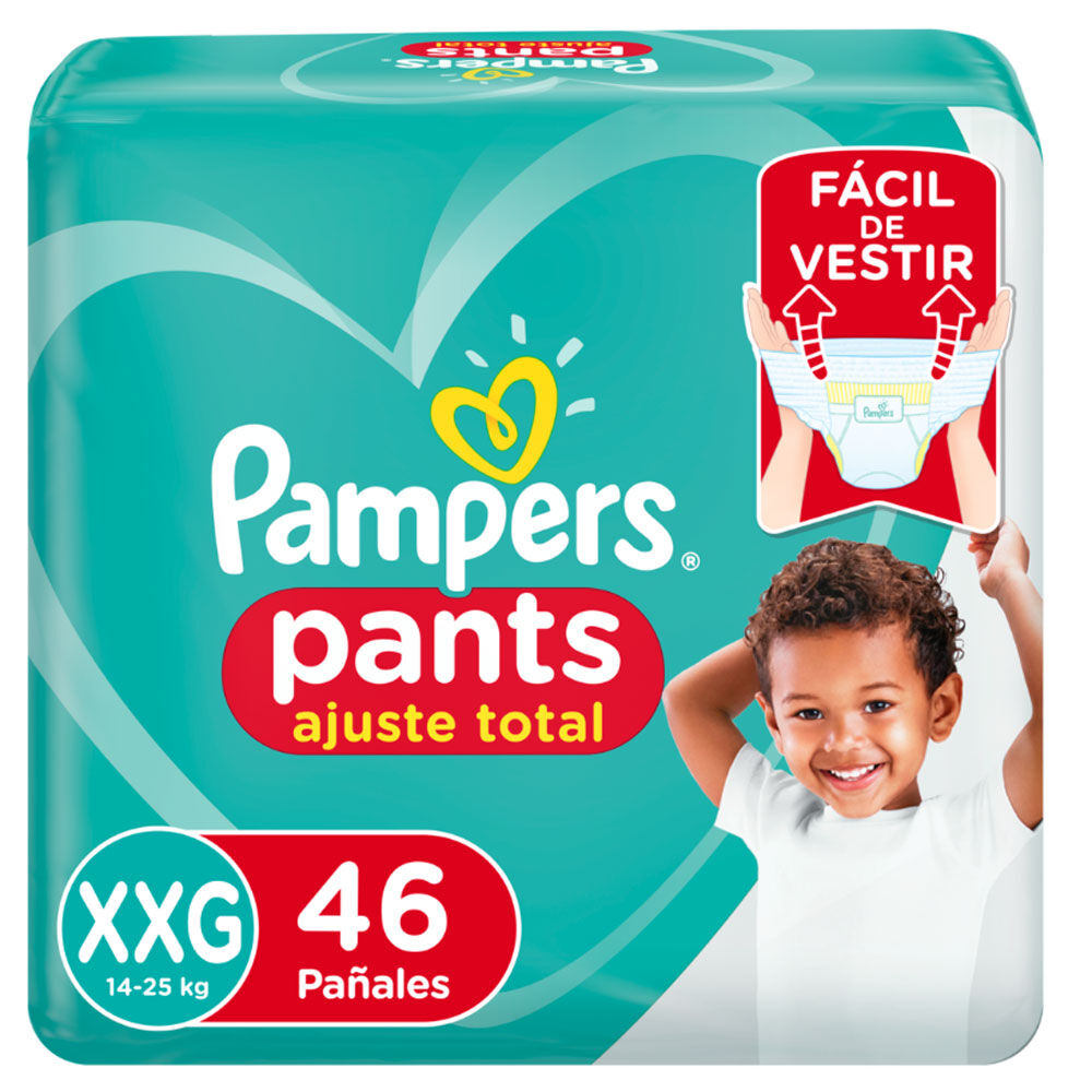 Pañales Desechables Pampers Pants Talla Xxg 46 Unidades image number 1.0