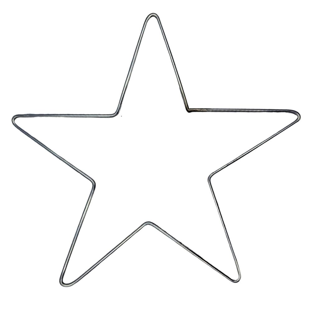 Estrella Alambre Soldado 20cm Aprox Macrame, Mandalas image number 0.0