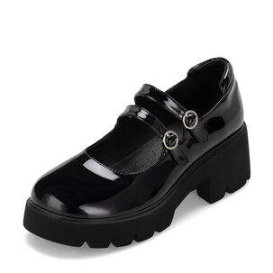 Zapato Taco Negro Casual Yl57 Weide