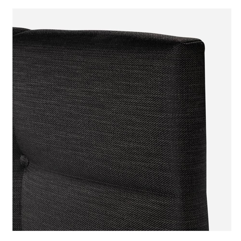 Cama Europea Rosen Tempo / 2 Plazas / Base Dividida + Respaldo Issey Grafito image number 4.0