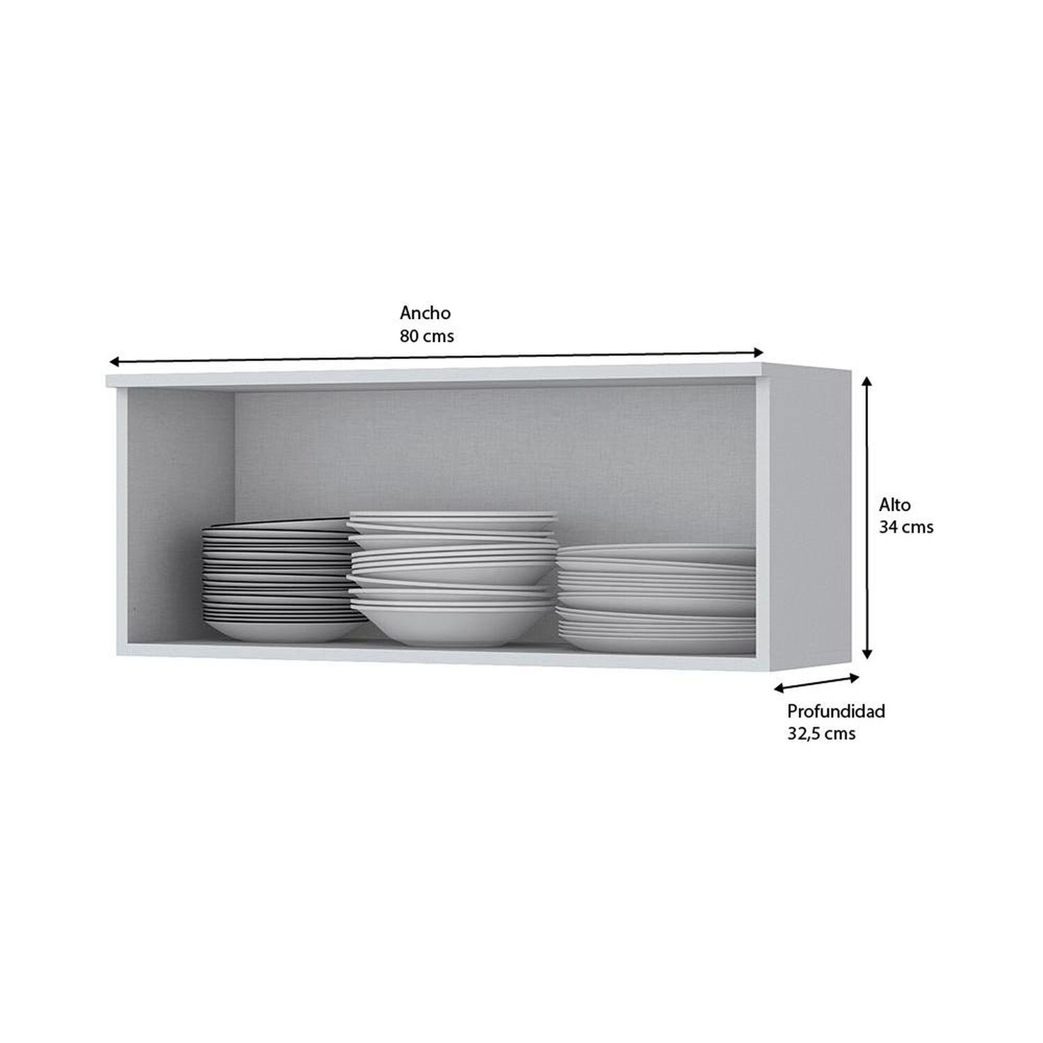 Mueble De Cocina A&eacute;reo Home Mobili Ferrara image number 4.0