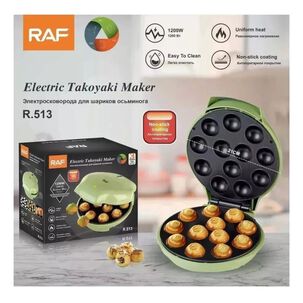 Máquina Para Popcakes Takoyaki Antiadherente 1200w