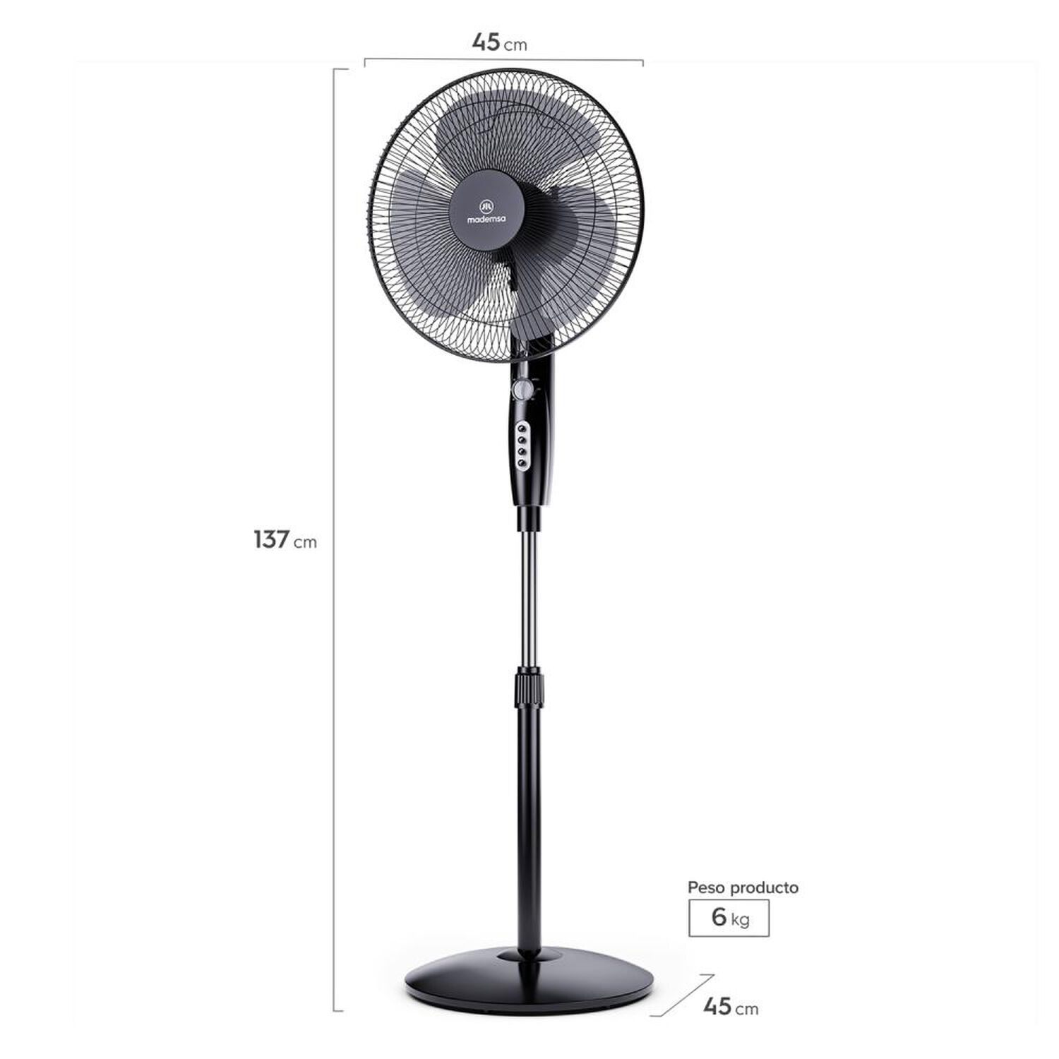 Ventilador Mademsa SF160 image number 1.0