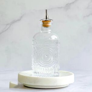 Dispensador Endulzante Vidrio - Plateado 06