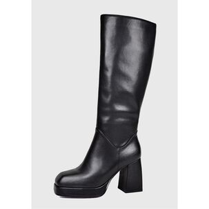 Bota Cuero Veruska Negro