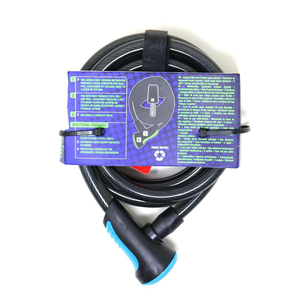 Candado Onguard Llave Espiral Ns 180cmx12mm image number 2.0