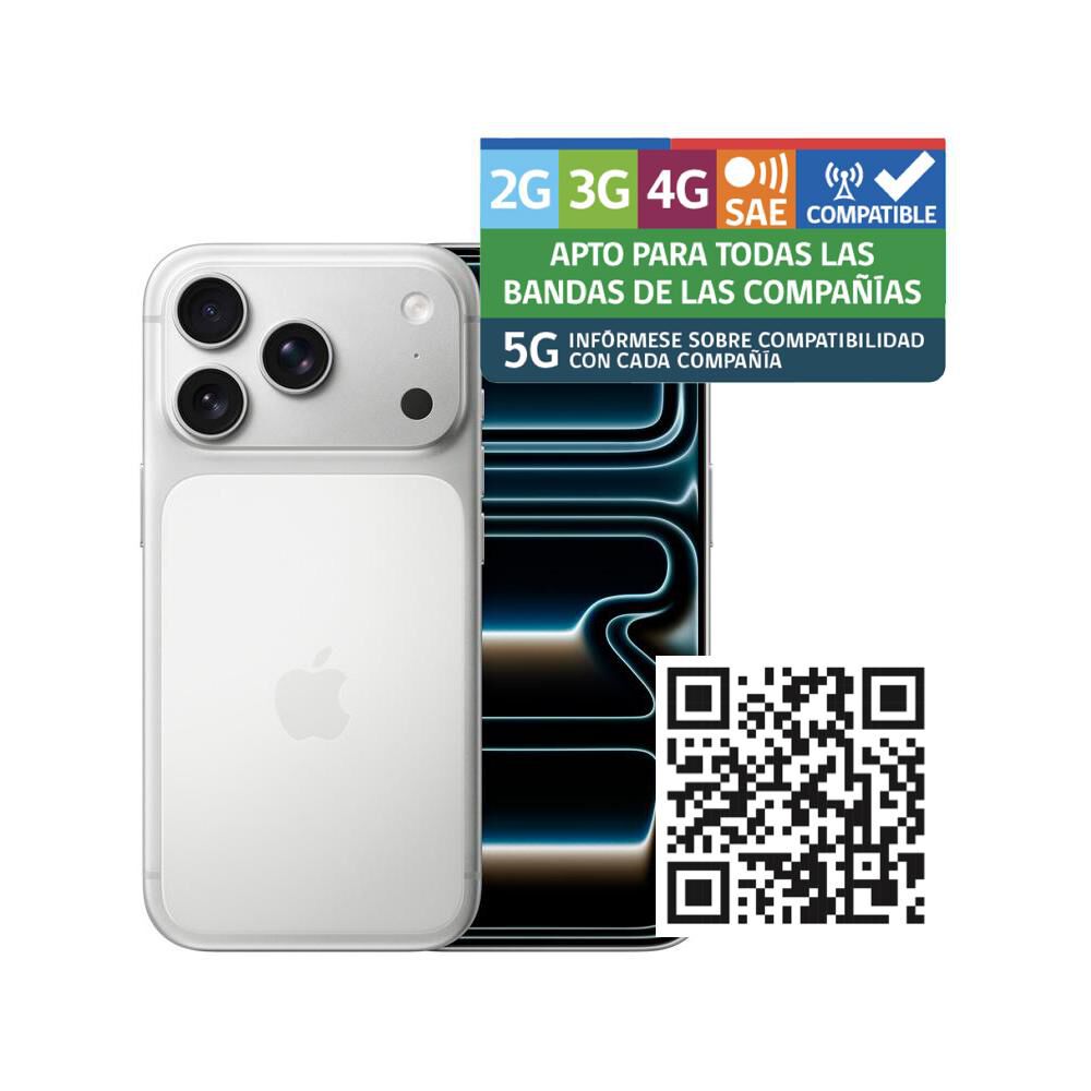 Iphone 17 Pro Apple/ 5G / 256 GB / Plata / Liberado image number 10.0