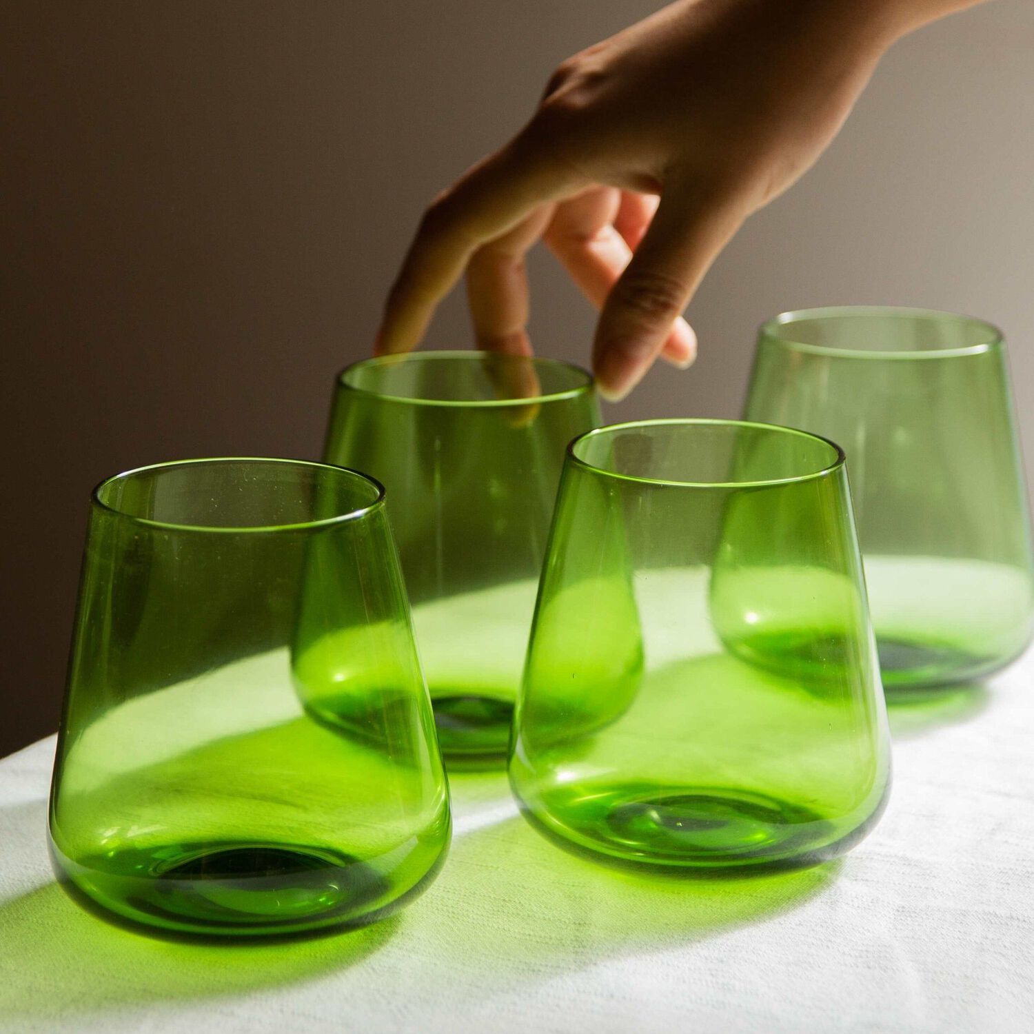Set 6 Vasos Valeria Verde image number 2.0