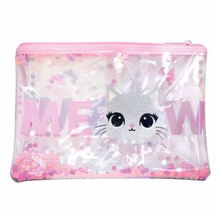 Cosmetiquero Diseño Perlas Y Glitter 24x17 Cm