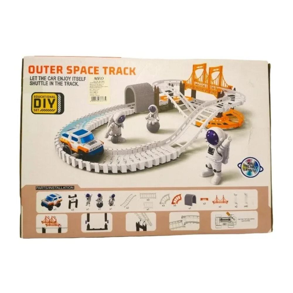 Juguete Pista De Autos Astronautas 39 Piezas Infantil image number 5.0