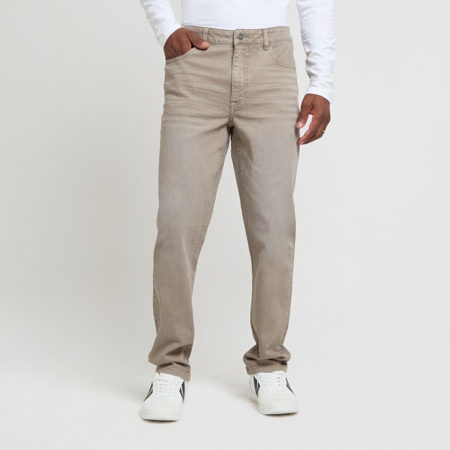Jeans Tiro Medio Slim Hombre Rolly Go image number 0.0