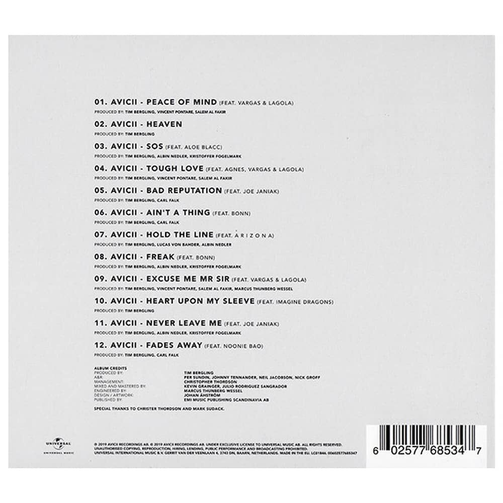 Avicii - Tim | Cd image number 1.0