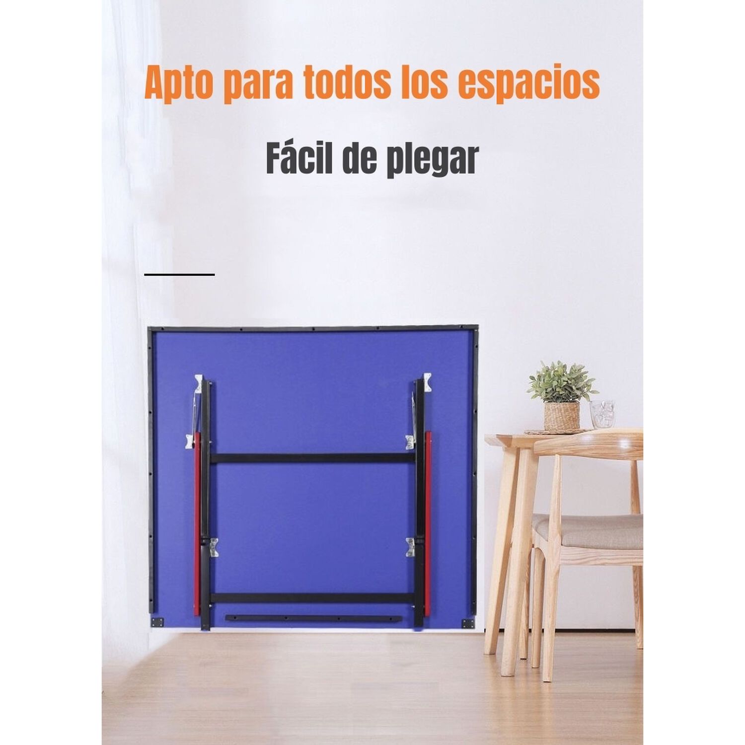 Mesa De Ping Pong Profesional Plegable 274cm By Lubabycas image number 12.0